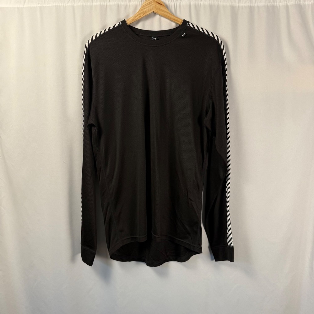 Helly Hansen Long Sleeve Lifa Base Layer Top Athletic Performanxe Shirt Mens XL
